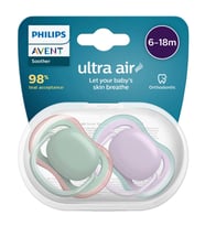 Philips Avent Ultra Air Emzik 6-18 Ay 2li Kız SCF085/16