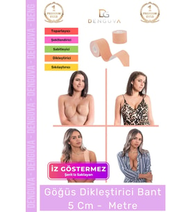 #GöğüsDikleştirici Pamuklu Göğüs Bandı Suya Terleme Dayanıklı Dikleştirici Sabitleyici Şekillendiric