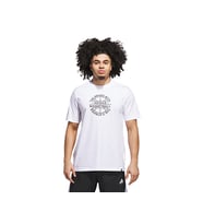 adidas Verbiage Tee Erkek Basketbol Tişörtü JV8429 Beyaz