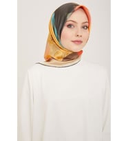 Armine 2024 Yaz Sezonu %100 Sura İpek Eşarp 9145D 04