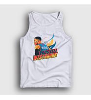 Presmono Unisex Beyaz Fire Russell Westbrook Atlet 368743tt
