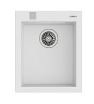 TEKA ForSquare 34.40 TG Beyaz Tezgah Üstü Granit Eviye 115230014