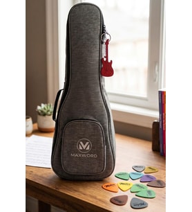 Maxword CGA-248 Concert Ukulele Çantası Gigbag Softcase Kılıf