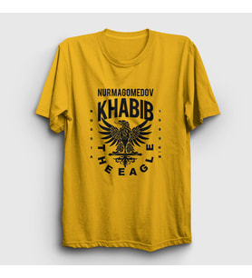 Presmono Unisex Sarı Eagle V2 Ufc Khabib Nurmagomedov T-Shirt 310733tt (Sarı)