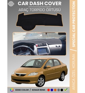HONDA CITY (2002-2007) Torpido Örtüsü Ön Panel Torpido Koruma Tam Uyum Çatlamayı Önler