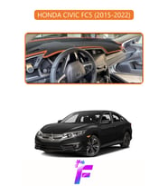 HONDA CIVIC FC5 (2015-2022) Torpido Örtüsü Güneşten Korur Kolay Montaj Tam Uyum F64