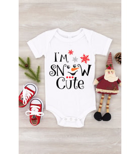 Snow Cute Kısa Kol Çıtçıtlı Bebek Body
