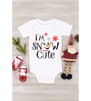 Snow Cute Kısa Kol Çıtçıtlı Bebek Body