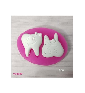YY0637 Kız ve Erkek Diş Silikon Kalıp