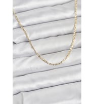 CM 14K Gold Renk Pirinç Lazer Model 60 cm Kadın Kolye - TJ-BKO10927
