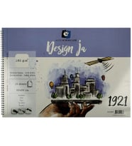 Alex Schoeller Design Ja 180 gr. İnce Dokulu Resim Defteri 35x50 cm. 15 Sayfa 