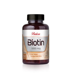 Balen Biotin 300 mg *60 Tablet