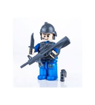 Özel Kuvvetler Mini Polis Figür Seti Minifigür Yapı 8 Cm