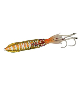 Savage Gear Swimsquid Inchiku 10.3cm 180gr Silikon Kalamar Orange Gold Glow