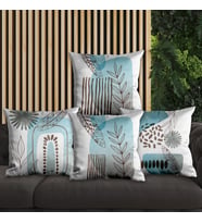 eJOYA Modern Tasarımlı 4'lü Yastık İçi Ve Kırlent Kılıfı 45cm 113721