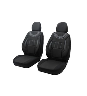 Dacia  Uyumlu Tek Kabin Pikap 1+1 Koltuk Kılıfı Siyah (Karışık)