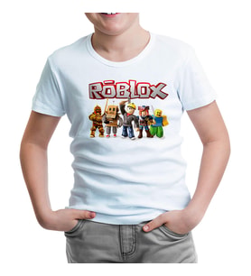 Roblox - Macera Beyaz Çocuk Tshirt