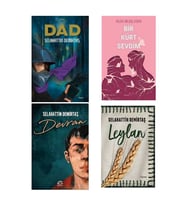 Selahattin Demirtaş Kitap Seti - Dad - Bir Kürt Sevdim - Devran - Leylan Selahattin Demirtaş (Renksiz)