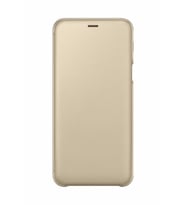 Galaxy A6+ (2018) ile Uyumlu Kapaklı Kılıf Altın EF-WA605CFEGWW