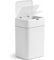 Boy 22 Litre Otomatik Hareket Sensörlü Çöp Kovası, Banyo Çöp Kovası, Çocuk Odası Çöp Sepeti, Çöp Kutusu, (2 adet 1.5 V AA pil, piller pakete dahil değildir) 44x29.5x20 cm