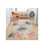 Rovigo Home Dijital Baskı Yıkanabilir Kaymaz Taban Salon Halısı  RVG1775 (Bej)