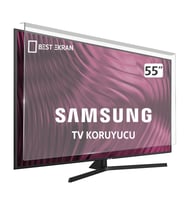 SAMSUNG 55MU7400 TV EKRAN KORUYUCU - Samsung 55" inç UE55MU7400U Ekran Koruyucu Kırılmaz Paneli