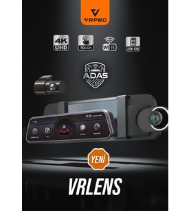 VRLens 2014 Sonrası 10'' Dokunmatik Ekranlı Araç Kamerası (4K, ADAS, BSD)