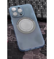 iPhone 13 Pro Uyumlu Mint Yeşil Renkli Yarı Şeffaf İnce Sert Kapak Kılıf Kamera Lens Korumalı