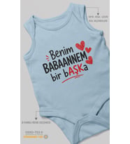 Babaanne Sıfır Kollu Bebek Zıbını %100 Pamuk