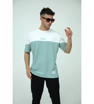 Erkek Yazı Baskılı T-Shirt (Beyaz)