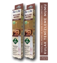 Relife Kulak Temizleme Mumu Çubuğu 2 Kutu (4 Çubuk) Ear Candle