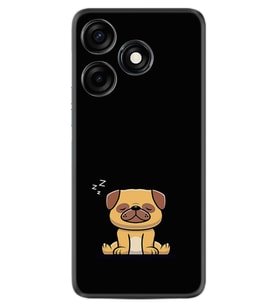 Xiaomi Redmi Note 12 Pro 5G Kılıf Resimli Desenli Silikon Platinium Series Uyuyan Köpek 1875