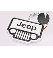 Jeep Tasarım 3D Baskı Anahtarlık – Offroad Stil Araba Anahtarlığı, Premium Oto Aksesuar