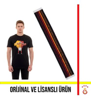 Galatasaray Lisanslı Icardi T-Shirt ve Siyah Çizgili Şal Atkı