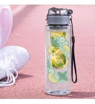BK Gift Detoks Tasarımlı Süzgeç Hazneli Suluk 500 ml -8, BPA İçermeyen Detoks Matara