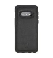 SAMSUNG S10E SAFFIANO SİYAH LEATHER KILIF