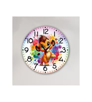 bilge Tasarım Çocuk Odası Duvar Saati 30 x 30 CM (Karışık)
