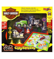 Maisto Harley-Davidson City Streets Oyun Seti Yeşil