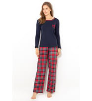Doremi Bayan Pijama Takımı (Lacivert)