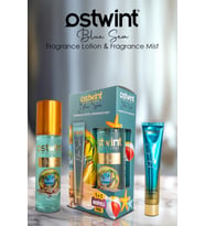 Ostwint Blue Sea Vücut Spreyi 200ml Ve Vücut Kremi 50ml Set Ferahlatıcı Deniz Esintisi Çiçeksi Parfüm Kokusu