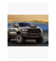 Dodge Ram 1500 TRX Tablo Ahşap Poster Dekoratif