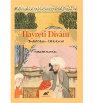 Hayreti Divanı: (Tenkitli Metin - Dil İçi Çeviri) (Krem)