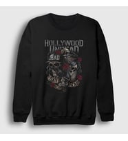 Presmono Unisex Siyah Dead Hollywood Undead Sweatshirt 149607tt