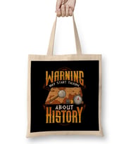 Warning May Start Talking About History Historian Bez Çanta Uzun Saplı