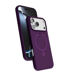 Apple İphone 17 Pro Regal Magsafe Standlı Kapak - Derin Mor