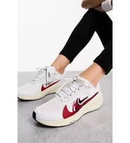 Nike Air Zoom Pegasus 40 PRM ANY Running Shoes Kadın Koşu Ayakkabısı Beyaz Kırmızı