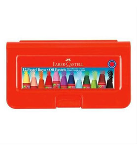Faber Castell Pastel Boya 12 li Sert Plastik Kutu Ücretsiz Kargo