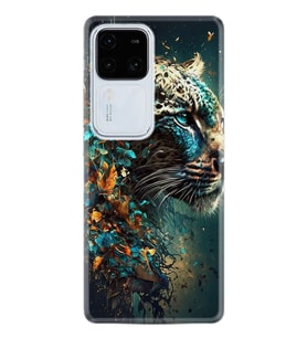 Vivo V30 Kılıf Hayat Serisi Desenli Snow Leopard -stock Code 2018
