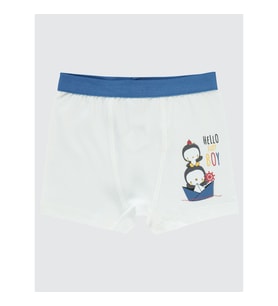 Civil Baby Erkek Bebek Boxer 9-18 Ay Beyaz
