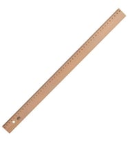 Hatas Tahta Cetvel 50 Cm 2 adet